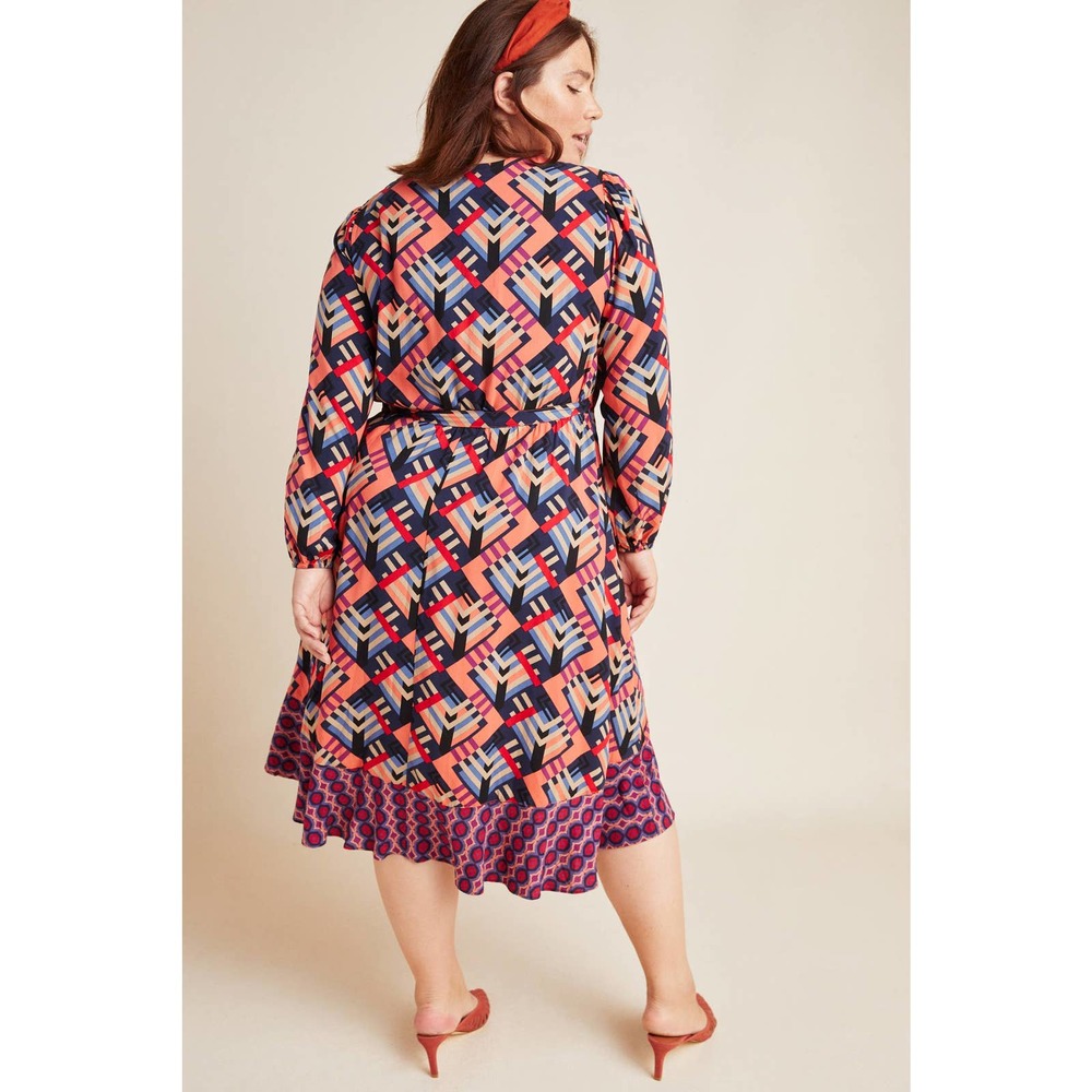 New Anthropologie Amity Wrap Dress by Porridge 1X_4